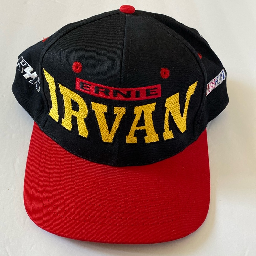 Vintage Ernie Irvan NASCAR SnapBack Hat
